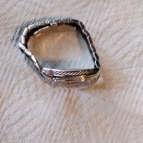 David Yurman Diamond Thoroughbred Silver and Black Chronograph Watch - Picture 2 of 16